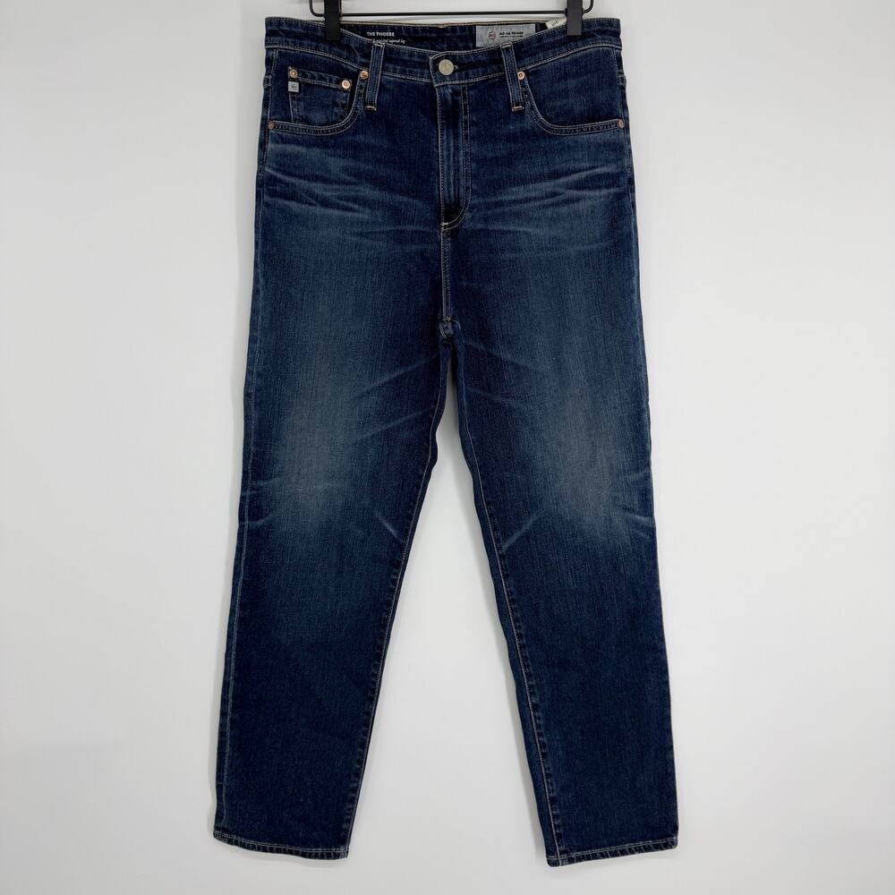 AG Jeans The Phoebe Vintage High Waisted Tapered Leg Womens Jeans 31R